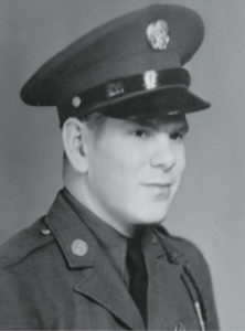 BOBA Veteran Member Homer Cox, 2 INFD, 9 INF REG, 1 BN,  SERV CO, as a young soldier. 